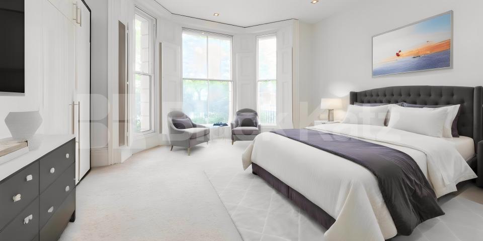 Large Apartment with Private Study Ladbroke Crescent, Notting Hill